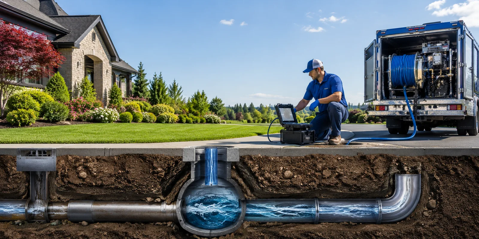 Drainage restoration information for Ama, LA